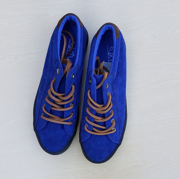 SIXTYSEVEN Blue Platform Shoe - Picture 2 of 4